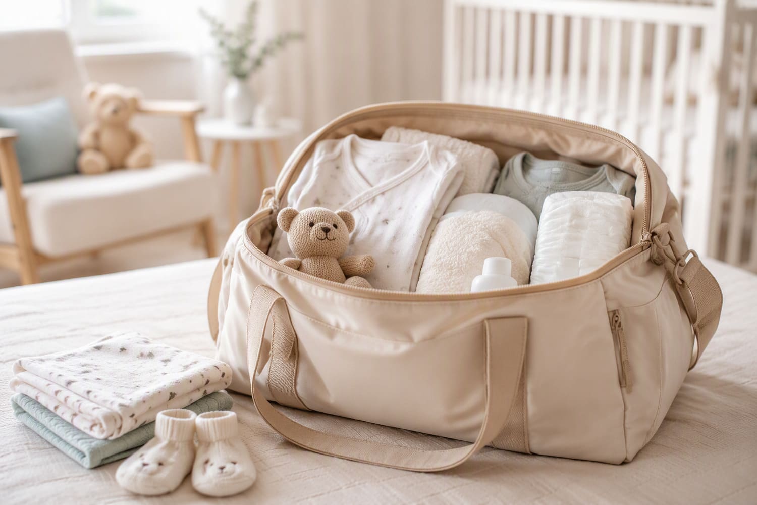 Сумка в роддом для новорожденного: что точно нужно, а что можно не брать