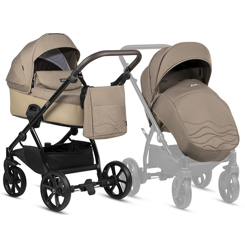 Коляска 3 в 1 Tutis Leo Plus, Caramel (228)