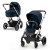 Коляска 2 в 1 Cybex Balios S Lux New 2023 шасси Silver, Ocean Blue (Синий / шасси Серебро)