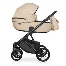 Коляска 2 в 1 Riko Basic Montana Ecco 15 Ivory beige (Бежевый)