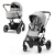 Коляска 2 в 1 Cybex Balios S Lux New 2023 шасси Silver, Lava Grey (Серый / шасси Серебро)