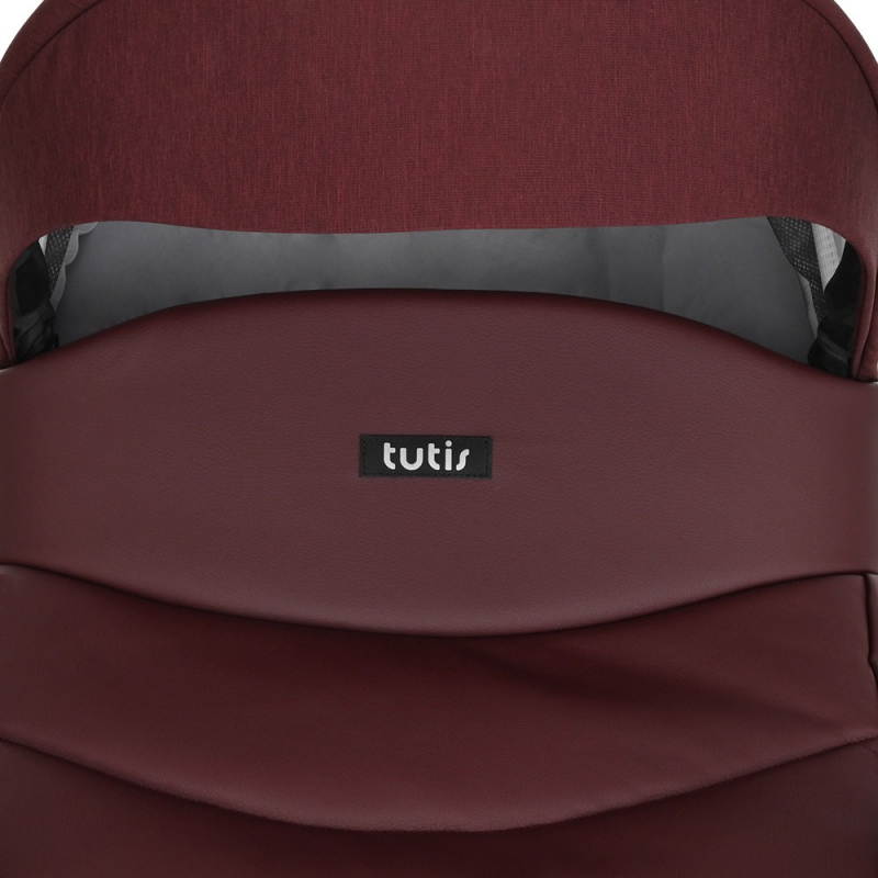 Коляска 3 в 1 Tutis Novo, Burgundy (220)