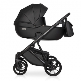 Коляска 2 в 1 Riko Basic Montana Ecco 12 Black (Черный)