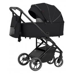 Коляска 2 в 1 Carrello Alfa CRL-6507 / 2024, Midnight Black (Черный)