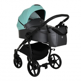 Коляска 3 в 1 Tutis Novo, Antracite Metalic / Mint (236)