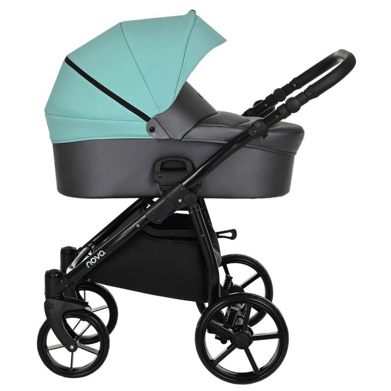 Коляска 2 в 1 Tutis Novo, Antracite Metalic / Mint (236)