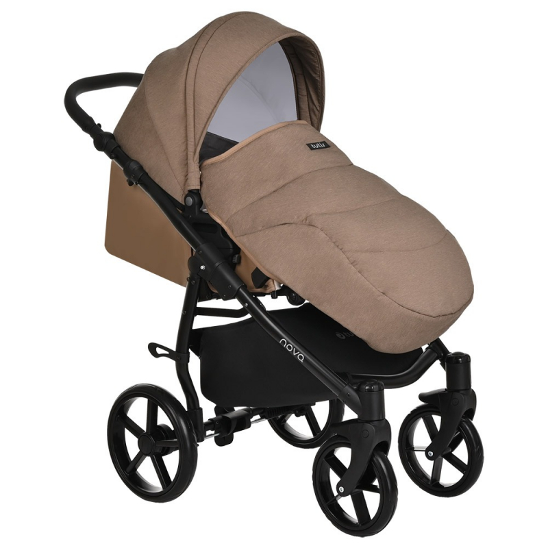 Коляска 3 в 1 Tutis Novo, Brown (023)